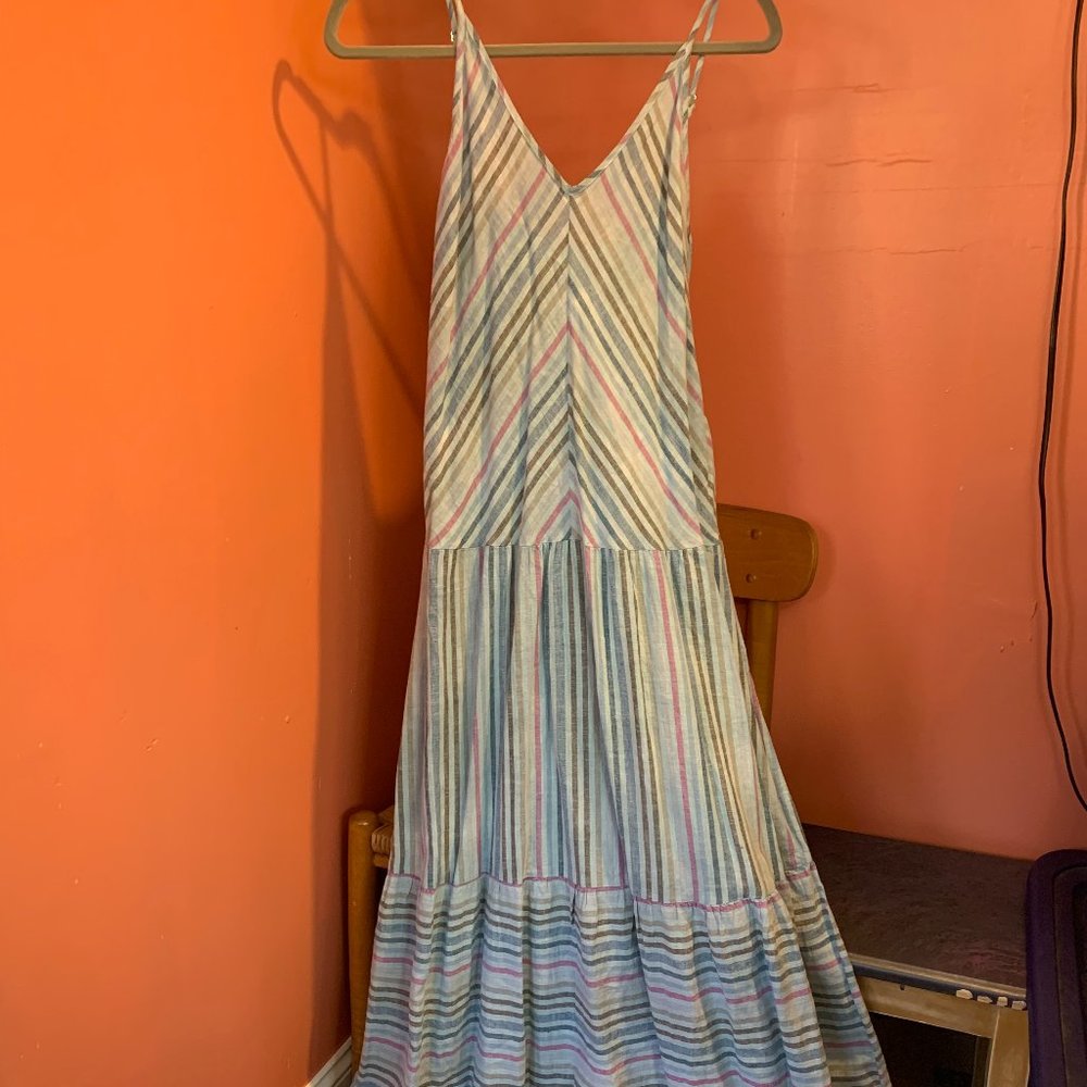 Self Contrast Sun Dress